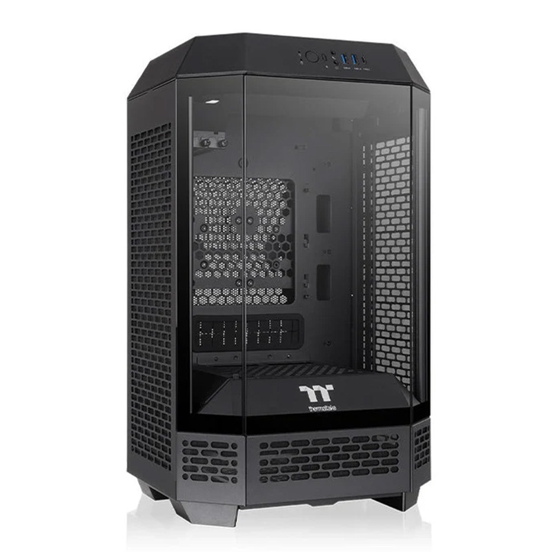Thermaltake The Tower 250 TG Mini Tower mini-ITX Case - Black (CA-1Z9-00S1WN-00)