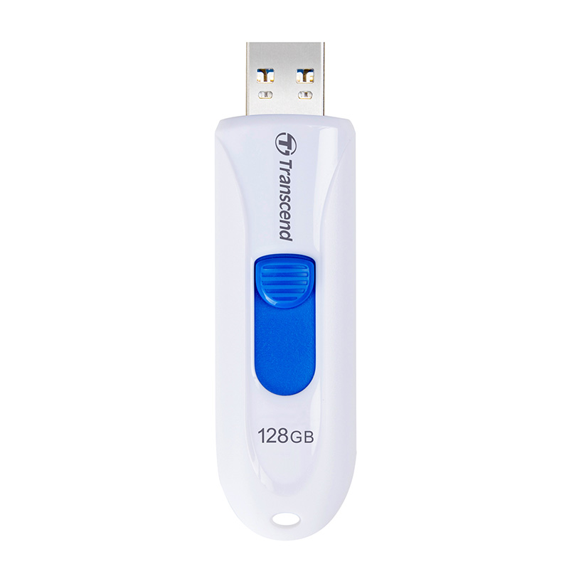 Transcend JetFlash 790 128GB USB 3.1 Gen 1 Flash Drive - White (TS128GJF790W)
