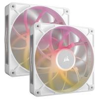 Corsair iCUE LINK RX140 140mm MAX RGB PWM Fan White - Dual Pack (CO-9051040-WW)
