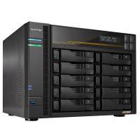 Asustor Lockerstor 10 Gen3 AMD Ryzen Embedded Quad Core V3C14 2.3GHz 16GB RAM Tower NAS (AS6810T)