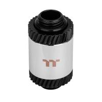 Thermaltake Pacific SF Male to Male 30mm Extender - Silver Black (CL-W391-CU00SL-A)