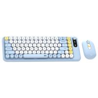 Fantech GO MOCHI85 75% Wireless Keyboard and Mouse Combo - Blue (KBFTWK898BL)