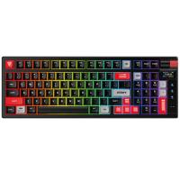 Fantech MK918 95% Hot-Swap Wireless Mechanical Keyboard with Display Screen Black - Red Switch (KBFTMK918BKRD)