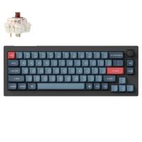 Keychron V2 Max QMK 65% Custom Hot-Swap Wireless Mechanical Keyboard Knob Version - Brown Switch (KBKCV2MD3)