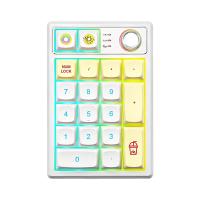Keyboards-YUNZII-YZ19-Gasket-Wireless-Mechanical-Knob-Numeric-Keypad-Num-Pad-Gateron-Brown-Switch-Macaron-KBYZYZ19MCBW-3