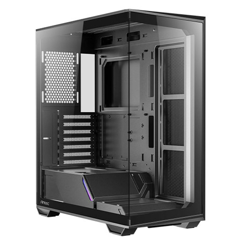 Antec C3 SI Seamless TG ATX Case Black - No Fans (C3 mATX USB-C SI)