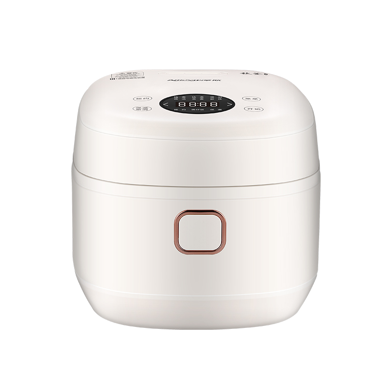 Amos 3L Titanium Rice Cooker, Non-Stick Inner Pot, One-Touch Operation & Keep Warm Function, Compact Electric Cooker for Home Use - AS-FB308T
