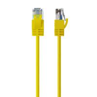 Cruxtec Ultra-Thin CAT6A UTP Ethernet Cable 2m - Yellow (RF6A-020-YE)