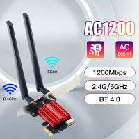 Wireless-USB-Adapters-AC1200-Desktop-Gigabit-5G-Dual-Band-Wireless-Network-Card-PCIe-Desktop-Computer-Bluetooth-WiFi-Receiver-2