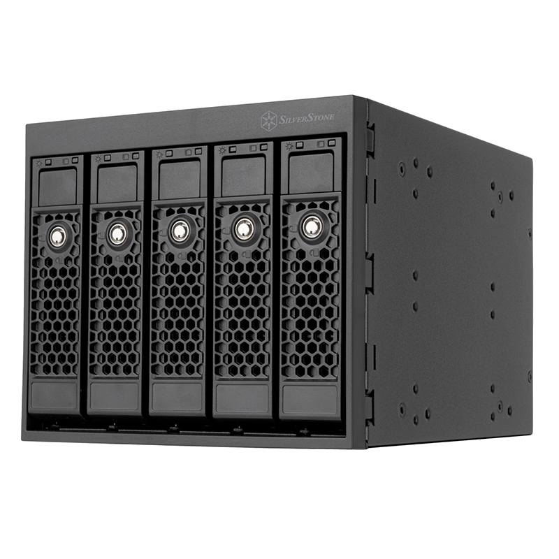 SilverStone SAS-12G 3 x 5.25in SATA 6Gbit/s Hot-Swap Adapter Cage (SST-FS305B-E)