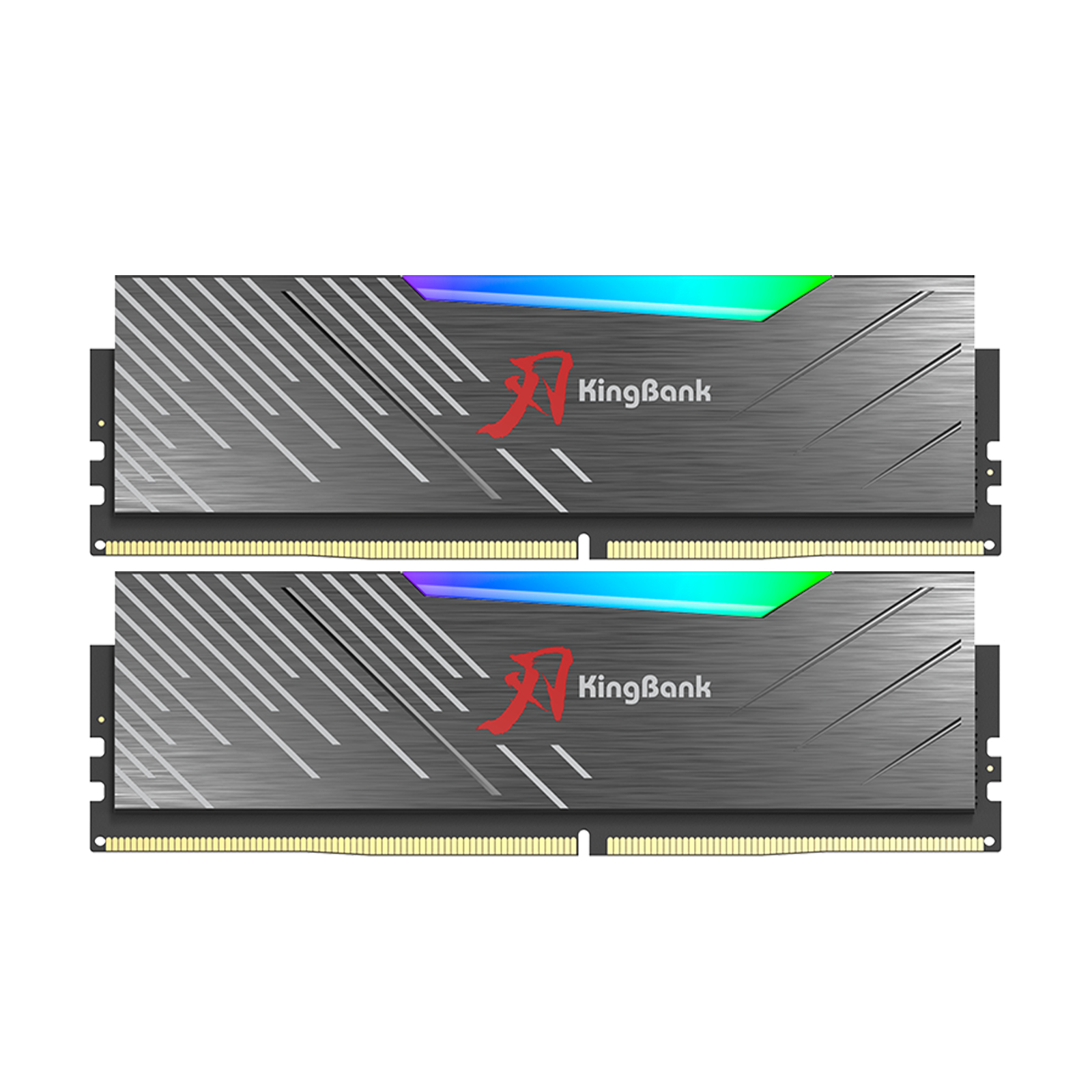 Kingbank KRRB DDR5 6000MHz 32GB (2X16GB) UDIMM A Hynix CL28 Black RGB