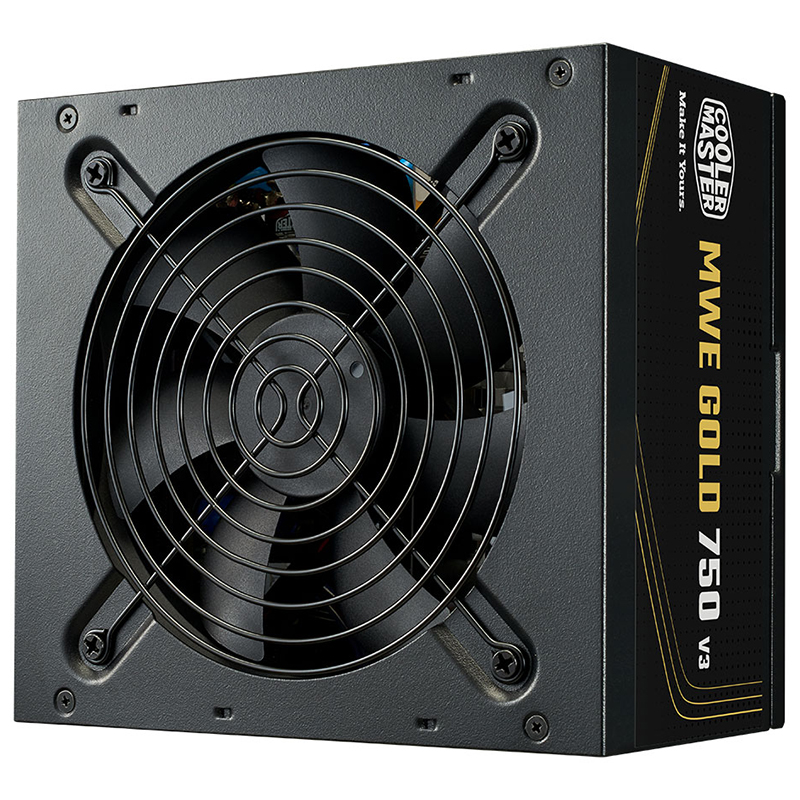 Cooler Master 750W MWE 80+ Gold ATX V3.1 Power Supply (MPE-7506-ACAG-BAU)