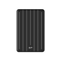 Silicon Power 1TB B75 Pro 520 MB/s USB C Scratch Resistant & Waterproof Portable External SSD with 2 cables, SZ010TBPSD75PSCKAU