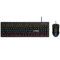 MSI Forge GK300 Keyboard and Mouse Combo - Blue Switch (FORGE GK300 COMBO BLUE US)