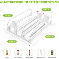 Kitchenware-Home-Pets-Drink-Organizer-for-Fridge-Soda-Can-Dispenser-for-Refrigerator-Automatic-Drink-Dispenser-for-Fridge-Holds-up-to-15-Cans-3-Row-4