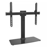 Brateck Tabletop TV Stand with Tempered Glass Base 32in-55in TV Up to 40kg - Fit Curved TV (MABT-LDT03-07LT)