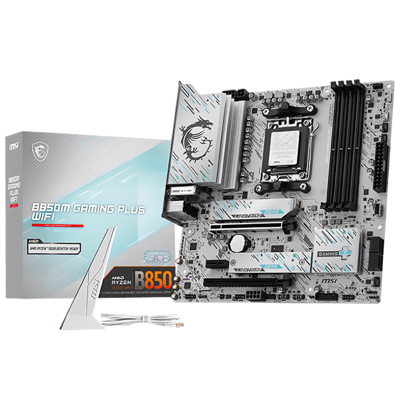 MSI B850M Gaming Plus WiFi AM5 mATX Motherboard (B850M GAMING PLUS WIFI)