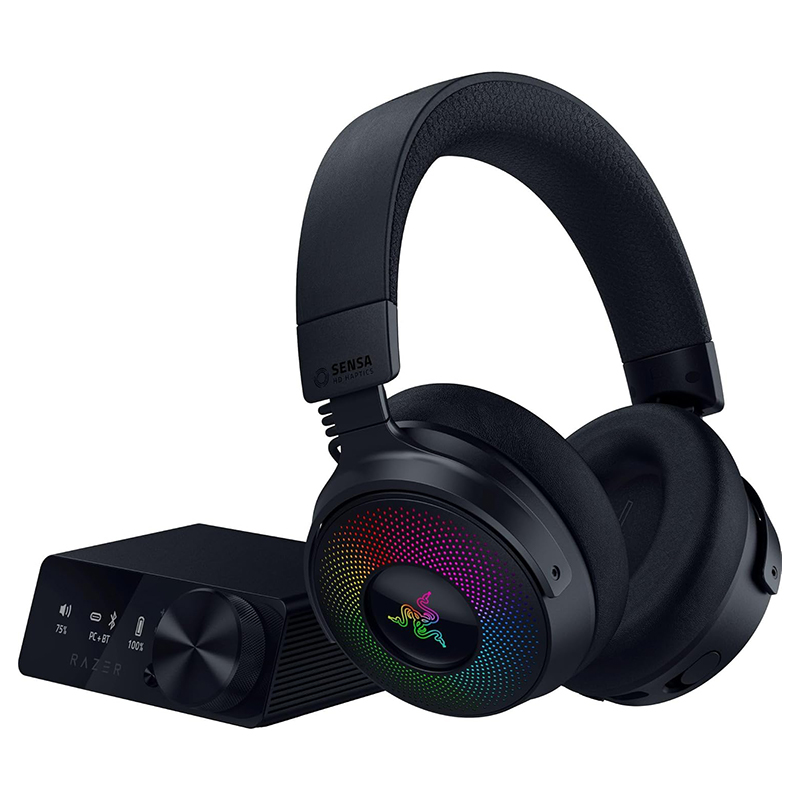 Razer Kraken V4 Pro Wireless Gaming Headset with Control Hub (RZ04-05160100)