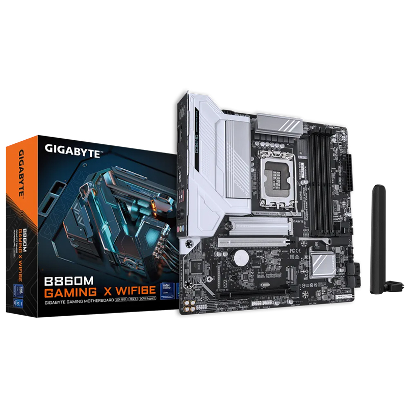 Gigabyte B860M Gaming X WIFI6E LGA 1851 mATX Motherboard (B860M GAMING X WIFI6E)
