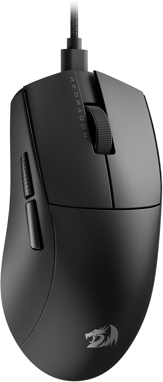 Redragon M996 Wired 8K Polling Rate Gaming 42G Ultra-Light 26,000 Max DPI Gaming Mouse,Ergonomic Natural Grip Build, Full Programmable Buttons