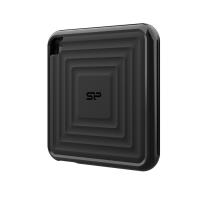 Silicon Power 4TB PC60 Rugged 540 MB/s USB C USB 3.2 Gen 2 Portable External SSD with 1 USB C to USB A cable, SZ040TBPSDPC60CKAU