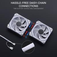 Fans-and-Accessories-Redragon-GCF012-Reverse-120mm-PC-Case-Fan-Daisy-Chain-Connection-5V-3Pin-ARGB-Lighting-4-Pin-PWM-for-Radiator-Computer-Case-Cooling-White-3