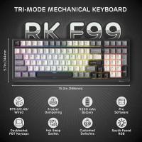 Gaming-Keyboards-RK-ROYAL-KLUDGE-F99-Wireless-Mechanical-Keyboard-Numper-Pad-Tri-Mode-Hot-Swappable-95-100-Keys-Gaming-Keyboard-BT-2-4G-USB-C-Pro-Software-6