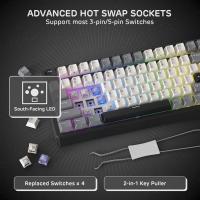 Gaming-Keyboards-RK-ROYAL-KLUDGE-F99-Wireless-Mechanical-Keyboard-with-Numper-Pad-Tri-Mode-Hot-Swappable-95-100-Keys-Gaming-Keyboard-BT-2-4G-USB-C-Pro-Software-3