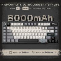 Gaming-Keyboards-RK-ROYAL-KLUDGE-L75-Gasket-Mount-Mechanical-Keyboard-Tri-Mode-75-TKL-Wireless-Keyboard-BT-2-4G-USB-C-Hot-Swappable-Knight-Black-7