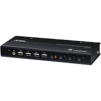 Aten 4 Port USB 4K HDMI KVMP Switch with Cables Included (CS784H)