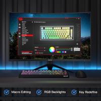 Keyboards-Redragon-K687-PRO-Wireless-CNC-Gasket-Gaming-Keyboard-81-Keys-Mechanical-Keyboard-Premium-CNC-Aluminum-Board-Easy-Control-Knob-5-Layer-Noise-Dampeni-3