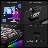 Keyboards-Redragon-K687-PRO-Wireless-CNC-Gasket-Gaming-Keyboard-81-Keys-Mechanical-Keyboard-Premium-CNC-Aluminum-Board-Easy-Control-Knob-5-Layer-Noise-Dampeni-6