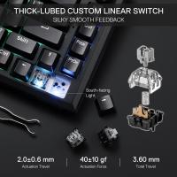 Keyboards-Redragon-K687-Wired-CNC-Gasket-Gaming-Keyboard-81-Keys-Mechanical-Keyboard-Premium-CNC-Aluminum-Board-Easy-Control-Knob-5-Layer-Noise-Dampening-8