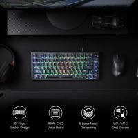 Keyboards-Redragon-K687-Wired-CNC-Gasket-Gaming-Keyboard-81-Keys-Mechanical-Keyboard-Premium-CNC-Aluminum-Board-Easy-Control-Knob-5-Layer-Noise-Dampening-9
