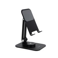 Phone-Holders-iCreate-Rotating-Metal-Holder-Stand-Foldable-Adjustable-for-Phone-and-Tablet-Black-22