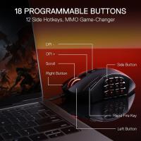 Redragon-M921-MMO-Gaming-Mouse-12400-DPI-High-Precision-Wired-RGB-Mice-18-Programmable-Buttons-12-Side-Macro-Keys-Software-Supports-8