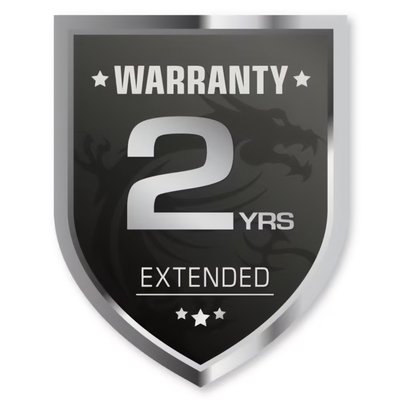 MSI Laptop Digital Extended Warranty for Mainstream B&P 3 Years Total (1+2 Years) (Y06-1290005-MSI)