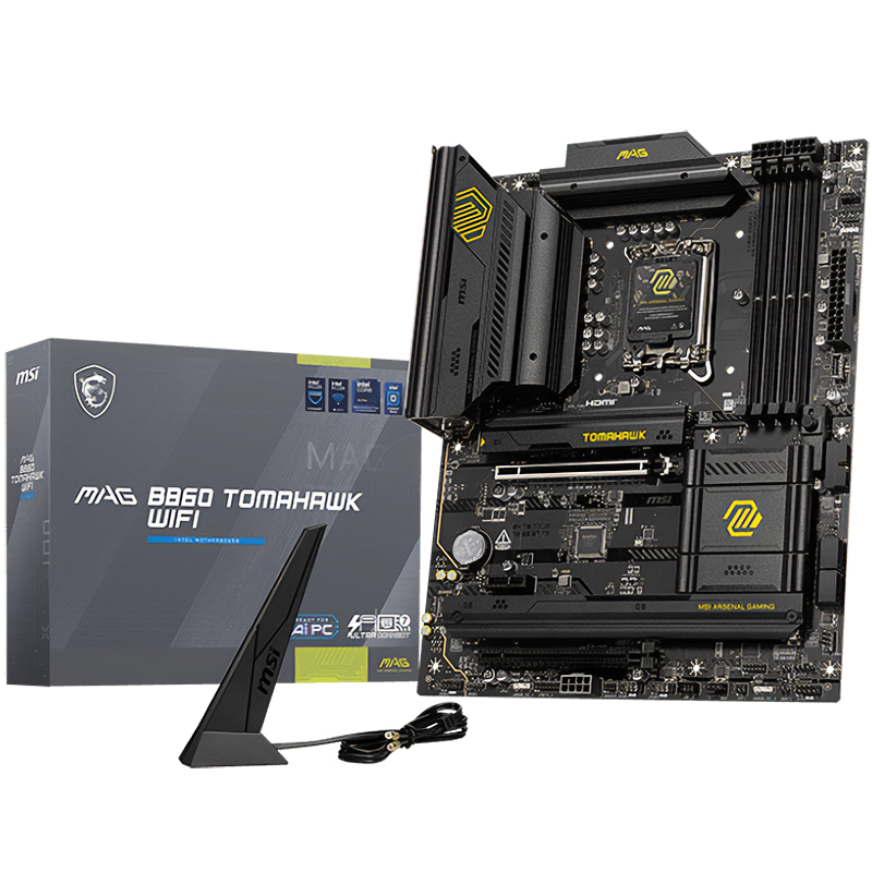 MSI MAG B860 Tomahawk WIFI LGA 1851 ATX Motherboard (MAG B860 TOMAHAWK WIFI)