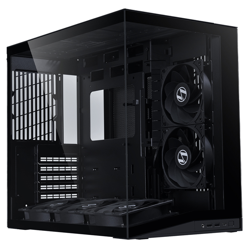 Lian Li O11D MINI V2 Flow TG ATX Case - Black (PC-O11DMIV2FX)