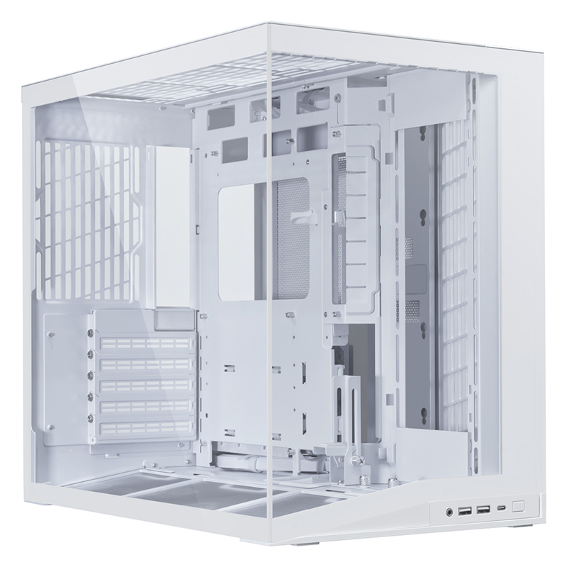 Lian Li O11D MINI V2 TG ATX Case - White (PC-O11DMIV2W)