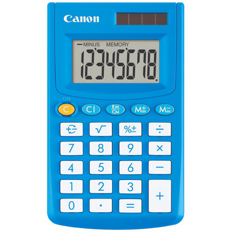 Canon LS-270V III Simple 8 Digits Pocket Calculator - Blue (LS-270VIIIB)