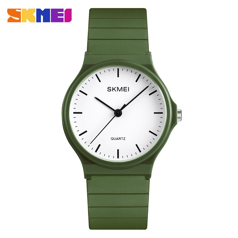 Student leisure simple quartz watch fashion trend couple waterproof watch 1419-armygreen