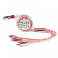 USB-Cables-One-to-three-telescopic-data-cable-three-in-one-multifunctional-mobile-phone-charging-cable-duruier-pink-2