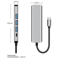 USB-Hubs-9-In1-Type-C-Docking-Station-100M-Internet-Speed-for-Laptop-and-Usb-Hub-Type-C-with-C-Detachable-Cableable-6