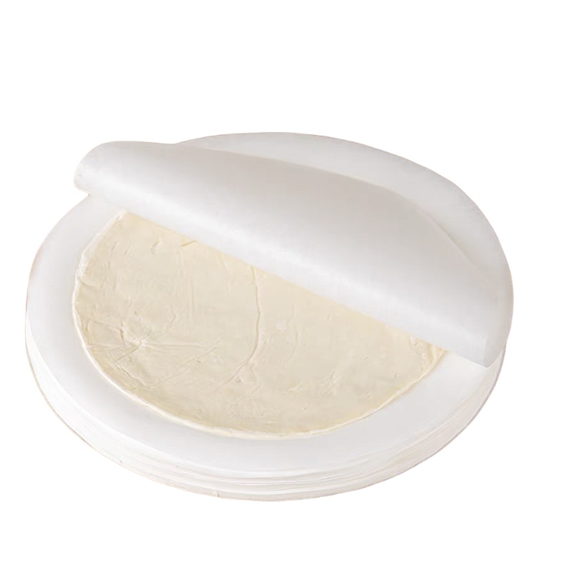 26cm Food grade Silicone oil Paper, Special for Frozen Scallion Pancakes, High temperature Resistant, Waterproof, Oil proof and Anti sticking
