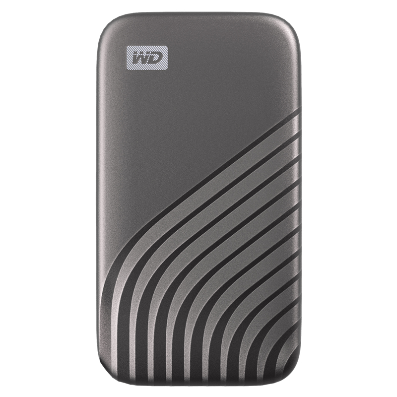Western Digital 4TB My Passport USB-C Portable External SSD - Grey (WDBAGF0040BGY-WESN)
