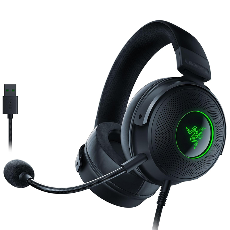 Razer Kraken V3 RGB Wired USB Gaming Headset - Black FRML (RZ04-03770200)