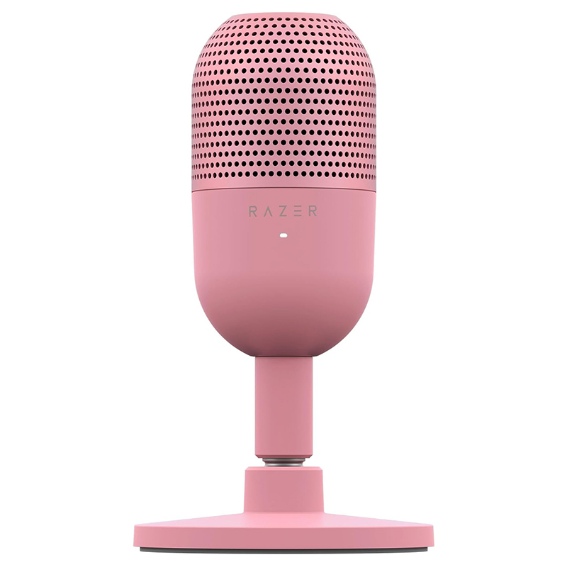 Razer Seiren V3 Mini Ultra-Compact USB Microphone - Quartz Edition (RZ19-05050200-R3M1))