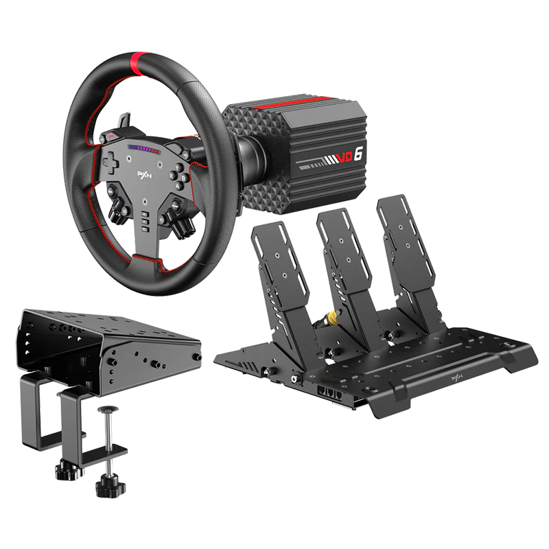 PXN VD6 WAS Direct Drive Servo Bundle (VD6 BUNDLE-WAS-2P)