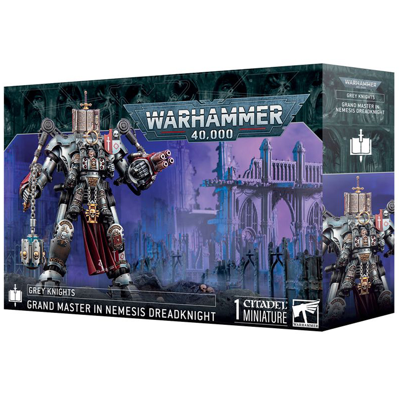 Games Workshop 57-05 Grey Knights: Grand Master In Nemesis Dreadknight